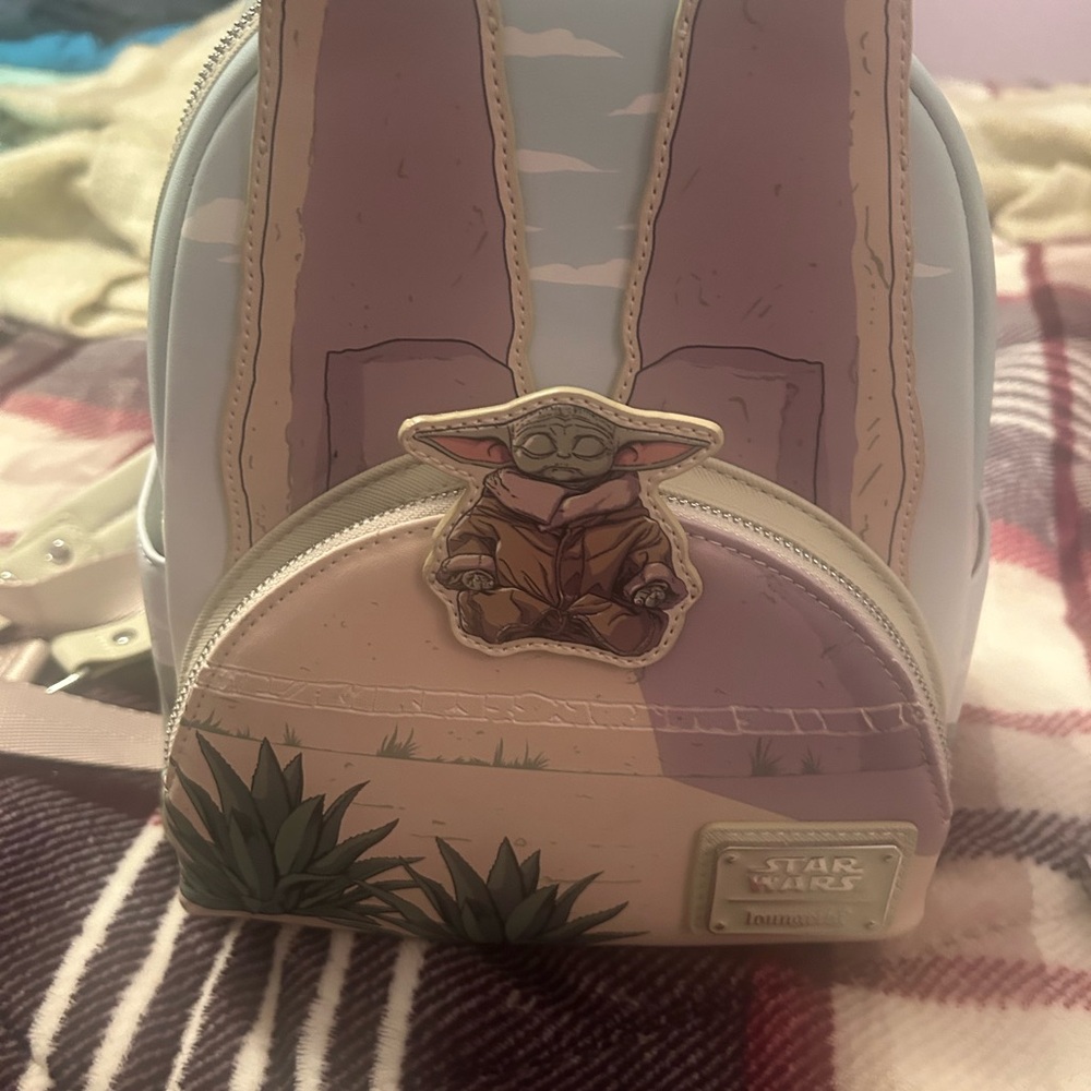 Loungefly Star Wars Baby Yoda Pastel Backpack